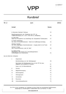 KF  Rundbrief Nr. 2  Juni