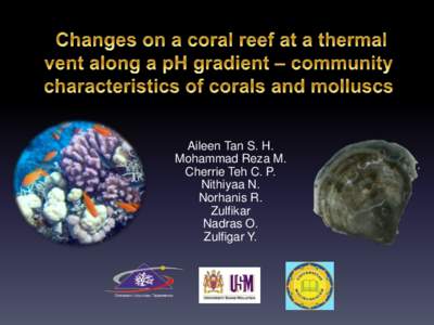 Water / Stratovolcanoes / Weh Island / Coral / PH / Coral reefs / Geology / Chemistry