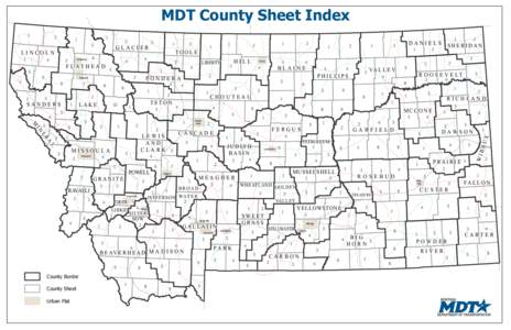 MDT County Sheet Index LINCOLN 3 4