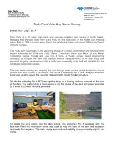 Case Study JON ROBERTSON Field Operations ManagerNorth Creek Parkway, Suite 100