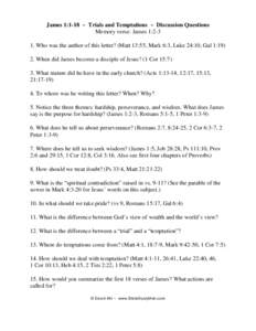 Q source / Life of Jesus in the New Testament / Religion / Christian soteriology / Christianity / Bible / Epistle of James
