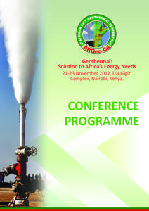 Energy economics / Geothermal energy / Volcanoes / Geothermal electricity / Renewable energy / International Geothermal Association / Sustainable energy / World energy consumption / Geothermal power in Kenya / Energy / Technology / Alternative energy