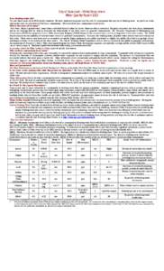 City of Savannah - Utility Department Water Quality Report 2013 Is my drinking water safe? Yes, our water meets all of EPA’s health standards. We have conducted numerous tests for over 80 contaminants that may be in dr