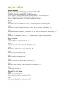 Microsoft Word - Haffner_Resume.doc