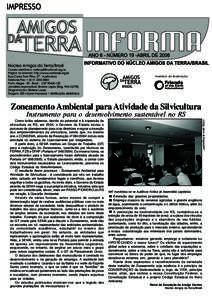 membro da federação  Friends of the Earth International