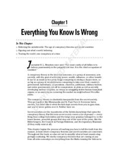 Chapter 1  AL Everything You Know Is Wrong In This Chapter