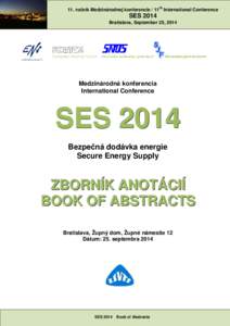 SES2014-Book of abstracts