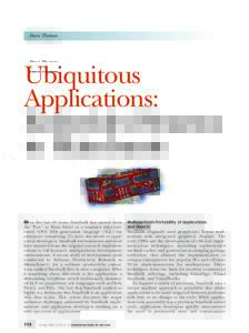 Dave Thomas  Ubiquitous Applications: Embedded Systems to Mainframe