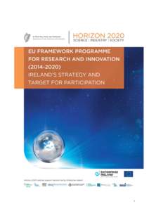 Marie Curie Actions / European Research Council / Framework Programmes for Research and Technological Development / FP7 / Marie Curie / European Institute of Innovation and Technology / Science Foundation Ireland / Europe / Science and technology in Europe / Science