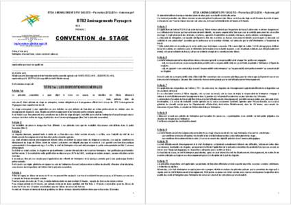 BTSA AMENAGEMENTS PAYSAGERS – Promotion[removed] – Automne.pdf  BTS2 Aménagements Paysagers NOM :  Article 5