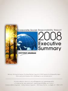 Corporate Social Responsibility ReportExecutive Summary