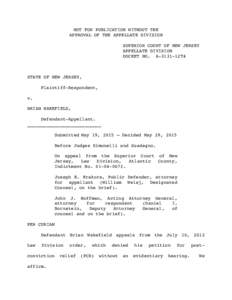 NOT FOR PUBLICATION WITHOUT THE APPROVAL OF THE APPELLATE DIVISION SUPERIOR COURT OF NEW JERSEY APPELLATE DIVISION DOCKET NO. A-3131-12T4