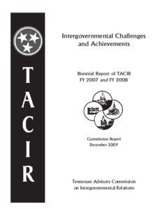 Intergovernmental Challenges and Achievements