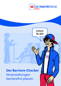 Der Barriere-Checker · Veranstaltungen barrierefrei planen - Der PARITÄTISCHE Hessen