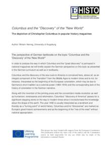 Colonialism / Columbus /  Ohio / Renaissance / 1492: Conquest of Paradise / New World / Columbus /  Mississippi / Columbus / Americas / Age of Discovery / Christopher Columbus