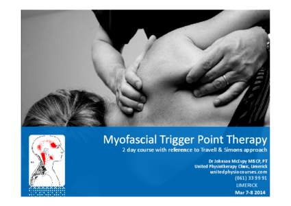 Microsoft PowerPoint - Trigger point course application 2011