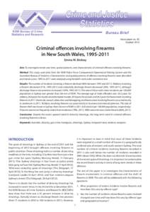 NSW Bureau of Crime Statistics and Research Bureau Brief Issue paper no. 82 October 2012