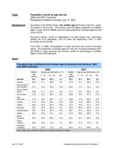 Microsoft Word - StatsUpdate_Population counts by age and sex_2006 Census.doc