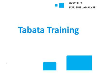 Tabata Training  . Charlotte Eberl •