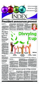 Craft fair sells homemade gifts page 2 Bell ringers collect for charity page 12