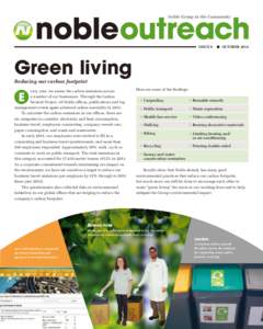 Noble Group in the Community  ISSUE 9 OCTOBER 2014