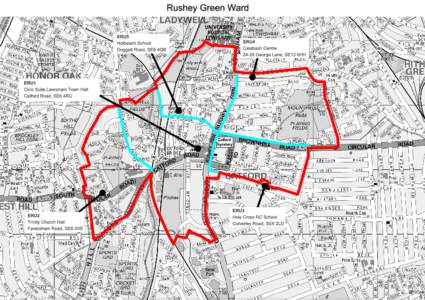 Rushey Green Ward  ERU5 Holbeach School  ERU4