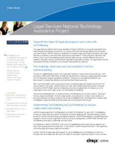 Case study  Legal Services National McKesson Pharmacy