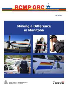 Vol[removed]Making a Difference in Manitoba  Our Best Resource: Our People