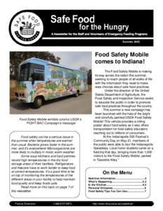 Summer[removed]Food Safety Mobile comes to Indiana!  Food Safety Mobile exhibits colorful USDA’s