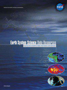 National Aeronautics and Space Administration  Earth System Science Data Resources