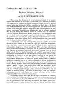 Adolf Busch / Nationality / Members of the Bavarian Maximilian Order for Science and Art / Rudolf Serkin / Joseph Joachim / Georg Kulenkampff / Frederick Grinke / Johannes Brahms / Busch / Music / Classical music / Piano pedagogues