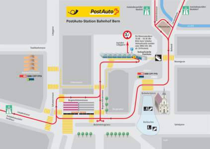 PostAuto-Station Bahnhof Bern