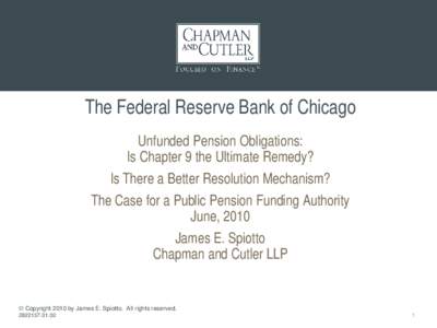 Economics / Fiscal policy / Finance / Pension / Pensions crisis / Chapter 9 /  Title 11 /  United States Code / Government debt / Pension Benefit Guaranty Corporation / Defined benefit pension plan / Financial services / Financial economics / Investment