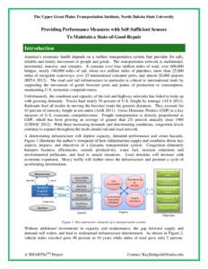 Providing Performance Measures with Self-Sufficient Sensors to Maintain a State-of-Good-Repair