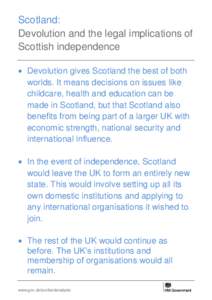 Europe / Island countries / Northern Europe / Western Europe / Forms of government / Scottish independence / Scotland / Referendum / Devolution / United Kingdom constitution / Politics of the United Kingdom / Politics