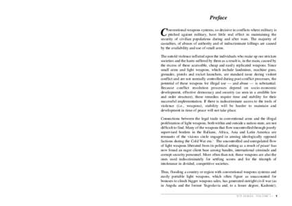 International law / Small arms proliferation / Arms industry / Small arms / Disarmament / South Africa and weapons of mass destruction / United Nations Office for Disarmament Affairs / Arms control / International relations / International security