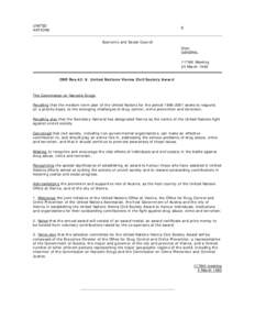 Government / Corruption / Counter-terrorism / Human trafficking / United Nations Office on Drugs and Crime / United Nations Office at Vienna / Commission on Narcotic Drugs / Drug prohibition law / Vienna / Drug control law / Law / Crime