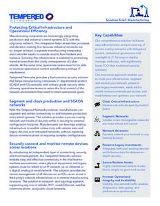 Solution Brief- Manufacturing V.2.indd