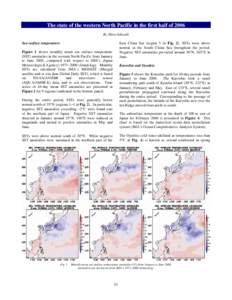 Physical oceanography / Oceanography / Tropical meteorology / Ocean currents / Aquatic ecology / Sea surface temperature / Kuroshio Current / El Niño-Southern Oscillation / Climatology / Atmospheric sciences / Meteorology / Earth