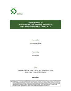 Microsoft Word - GHG Intensity Indicators 2014 _2012 data_ Final.docx