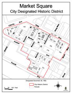 Market Square  City Designated Historic District