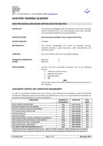 Procedural control / Terminal control center / Technology / Air traffic control / Separation / Radar control