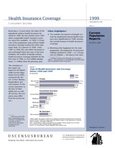 Health Insurance Coverage[removed]Issued September[removed]Consumer Income