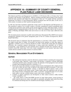 Bureau of Land Management / Conservation in the United States / United States Department of the Interior / Wildland fire suppression / Kane /  Pennsylvania / United States Forest Service / Federal Land Policy and Management Act / Revised statute / Garfield / Land management / Environment of the United States / United States