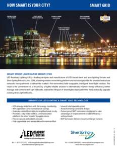 HOW SMART IS YOUR CITY? CONTROL CENTRE IPv6 NETWORK UTILITY METER ENERGY REPORTING