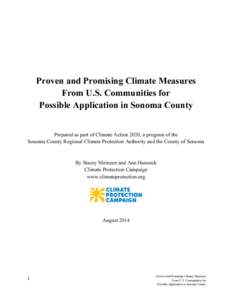 Microsoft Word - #CA2020 Proven and Promising Climate Measures Aug 2014