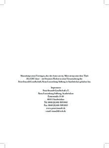 Manuskript eines Vortrages, den der Autor am 05. März 2009 unter dem Titel: Die CDU-Saar – mit braunen Flecken in einer Veranstaltung der Peter-Imandt-Gesellschaft / Rosa-Luxemburg-Stiftung in Saarbrücken gehalten hat.