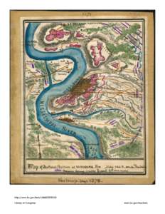 Map of the rebel position at Vicksburg, Miss., May 1863