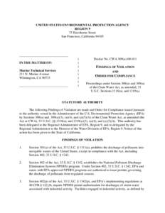 Water / Clean Water Act / Stormwater / Effluent limitation / United States Environmental Protection Agency / Water quality / Surface runoff / United States regulation of point source water pollution / Regulation of ship pollution in the United States / Environment / Water pollution / Earth