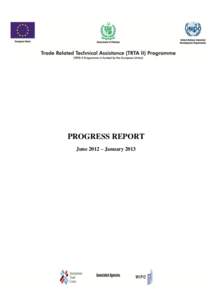 PROGRESS REPORT June 2012 – January  Table of Contents